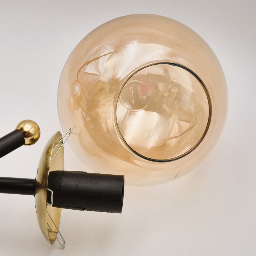 Nadomestno steklo za lestence MALENA E14 dimno bež