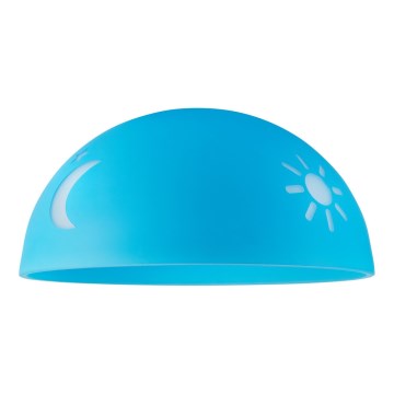 Nadomestno steklo za lestenec DAY & NIGHT E27 pr. 30 cm modra