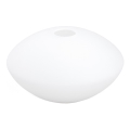 Nadomestno steklo za lestenec E14 pr. 15 cm bela