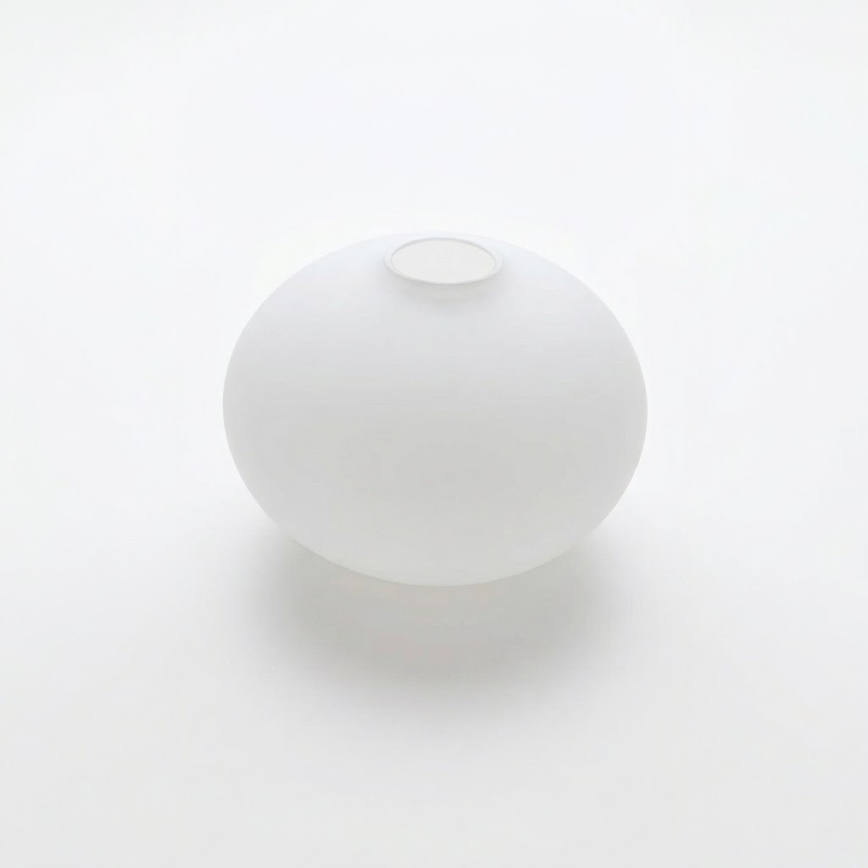 Nadomestno steklo za lestenec E14 pr. 15 cm bela