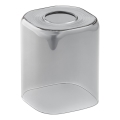 Nadomestno steklo za lestenec E27 11x9,5 cm siva