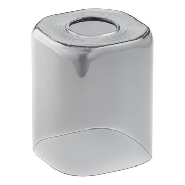Nadomestno steklo za lestenec E27 11x9,5 cm siva