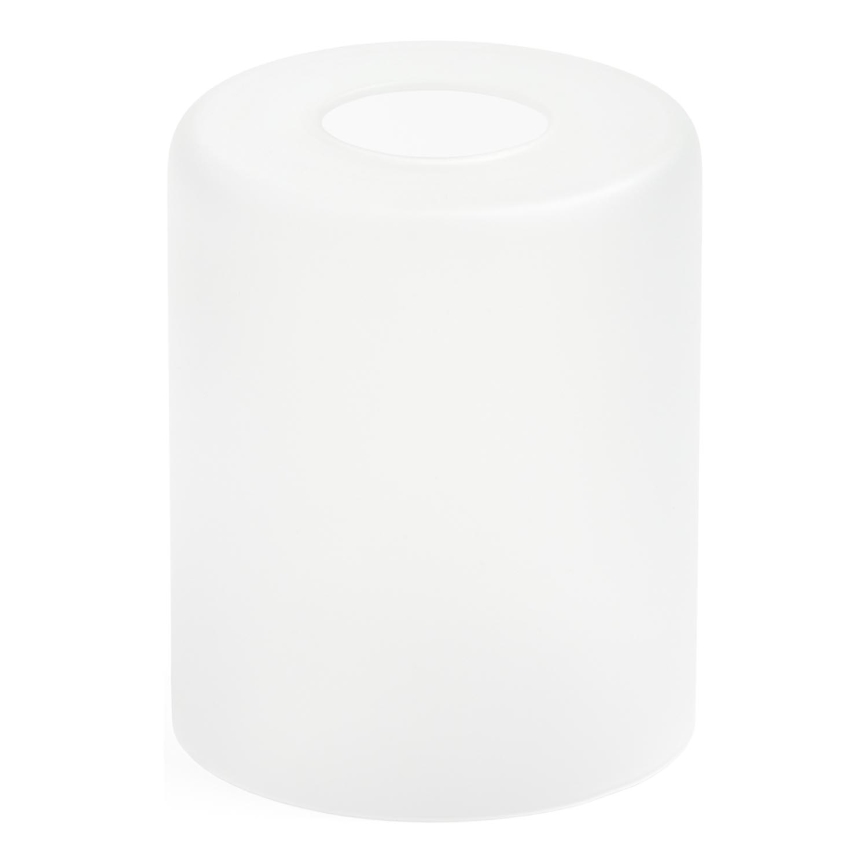 Nadomestno steklo za lestenec E27 pr. 10 cm bela