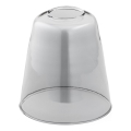 Nadomestno steklo za lestenec E27 pr. 12 cm siva