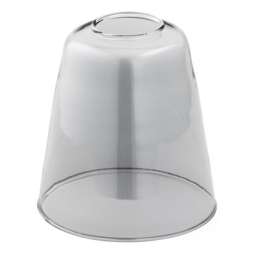 Nadomestno steklo za lestenec E27 pr. 12 cm siva