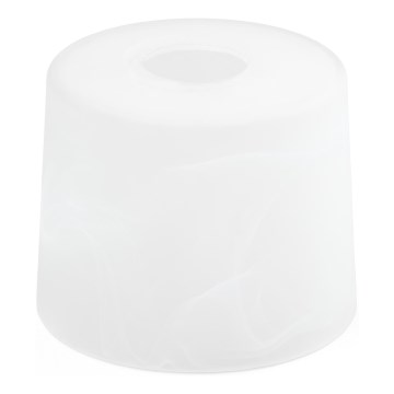 Nadomestno steklo za lestenec E27 pr. 13 cm bela