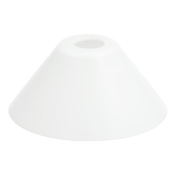 Nadomestno steklo za lestenec E27 pr. 22 cm bela