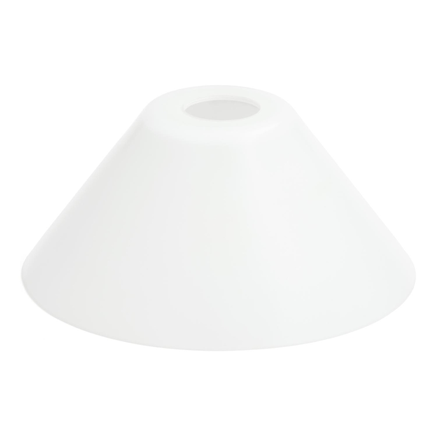 Nadomestno steklo za lestenec E27 pr. 22 cm bela
