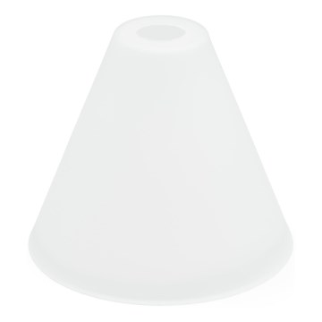 Nadomestno steklo za lestenec E27 pr. 23 cm bela