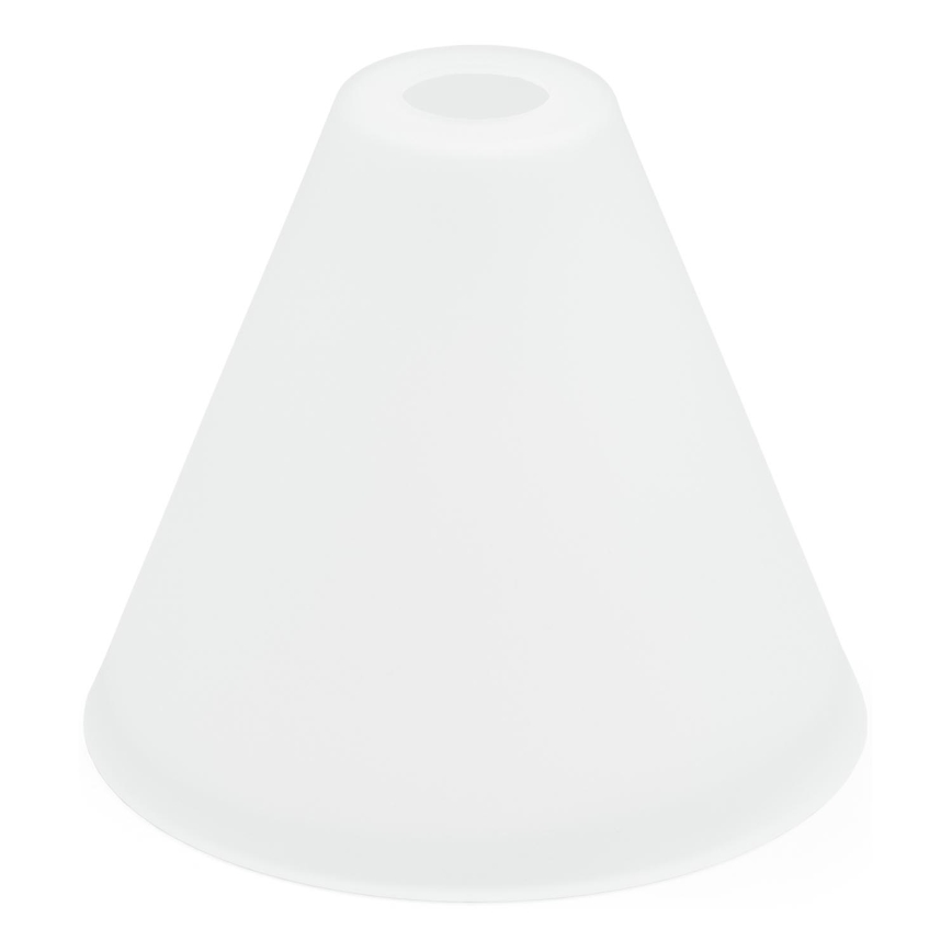 Nadomestno steklo za lestenec E27 pr. 23 cm bela