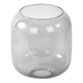 Nadomestno steklo za lestenec E27, premer 14 cm, zadimljeno sivo