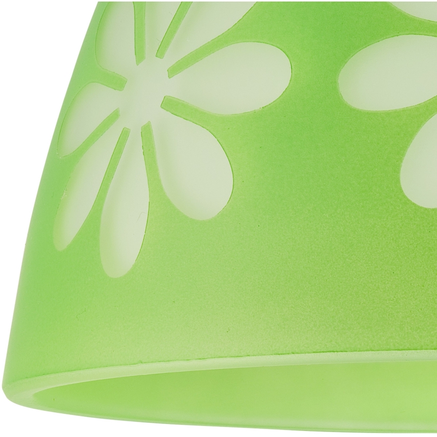 Nadomestno steklo za lestenec GARDEN E27 pr. 23 cm zelena