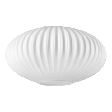 Nadomestno steklo za lestenec HARMA E27 14x25 cm bela