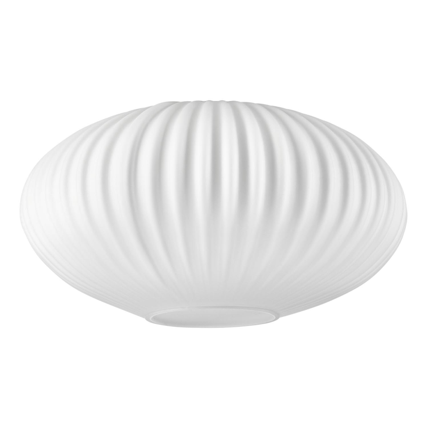 Nadomestno steklo za lestenec HARMA E27 14x25 cm bela