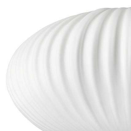 Nadomestno steklo za lestenec HARMA E27 14x25 cm bela