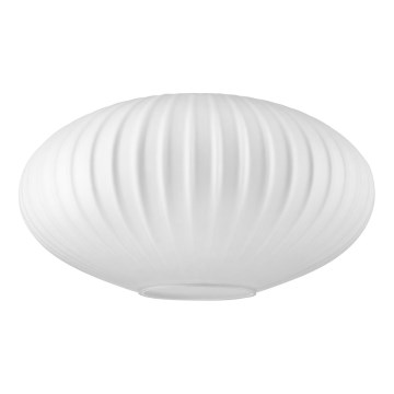 Nadomestno steklo za lestenec HARMA E27 17x30 cm bela