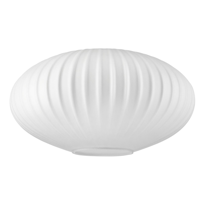 Nadomestno steklo za lestenec HARMA E27 17x30 cm bela