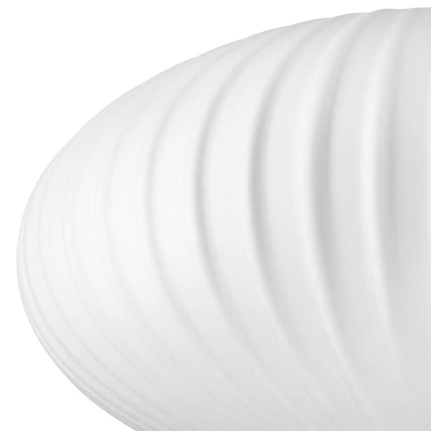 Nadomestno steklo za lestenec HARMA E27 17x30 cm bela