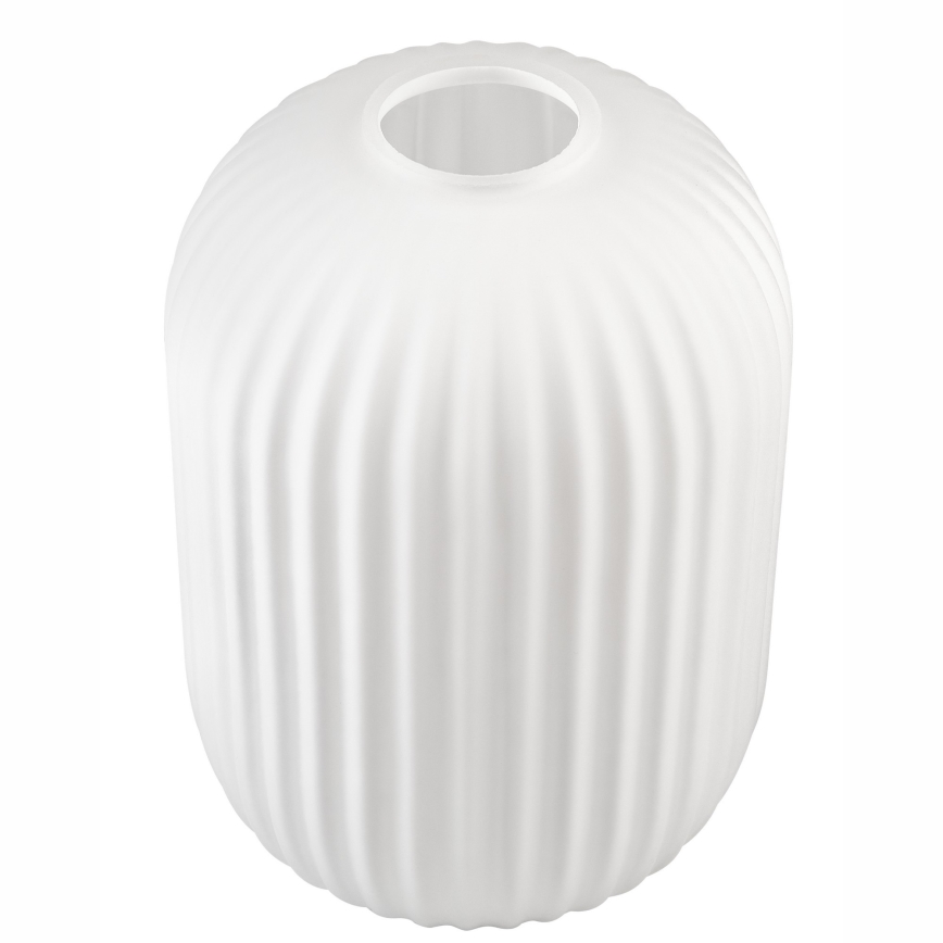 Nadomestno steklo za lestenec HARMA E27 21x14 cm bela