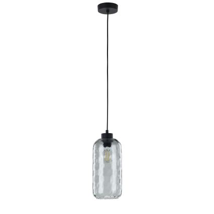 Nadomestno steklo za lestenec KARO E27, premer 14 cm, zadimljeno sivo