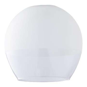 Nadomestno steklo za lestenec KULA E27, premer 38 cm, belo/prozorno