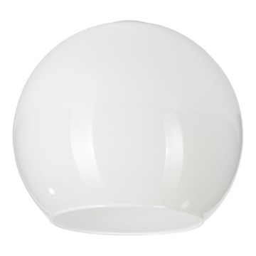 Nadomestno steklo za lestenec KULA E27, premera 30 cm, belo