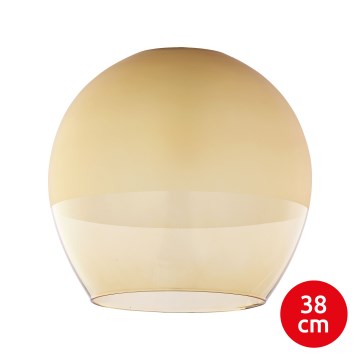 Nadomestno steklo za lestenec KULA E27, Ø 38 cm, dimno bež