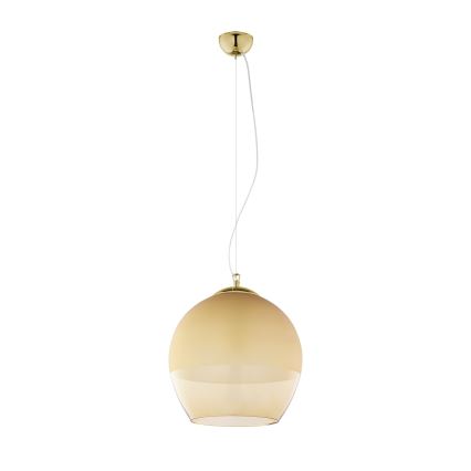 Nadomestno steklo za lestenec KULA E27, Ø 38 cm, dimno bež
