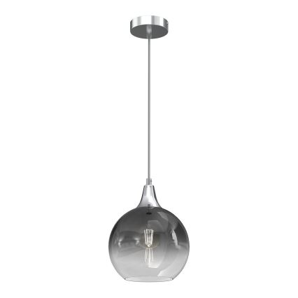 Nadomestno steklo za lestenec MONTE E27 pr. 20 cm dimna