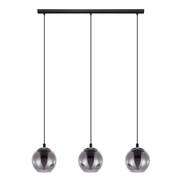 Nadomestno steklo za lestenec na vrvici Eglo ARISCANI 170x155 mm črna