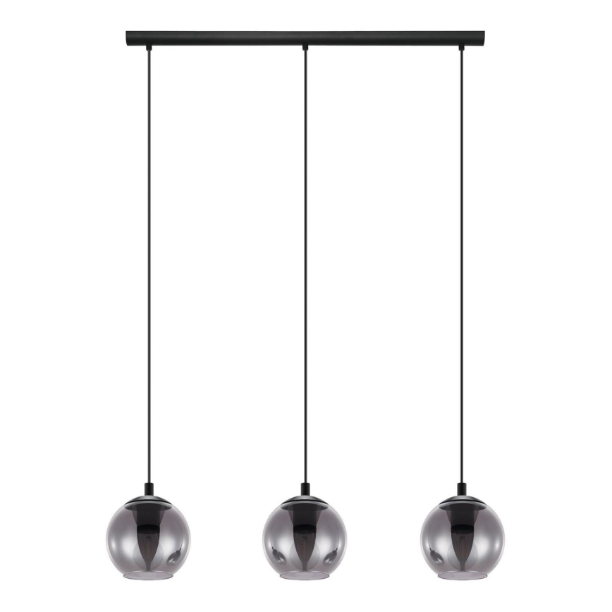 Nadomestno steklo za lestenec na vrvici Eglo ARISCANI 170x155 mm črna
