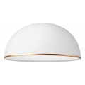Nadomestno steklo za lestenec RETRO, ANTICO E27, premer 30 cm, belo/bronasto