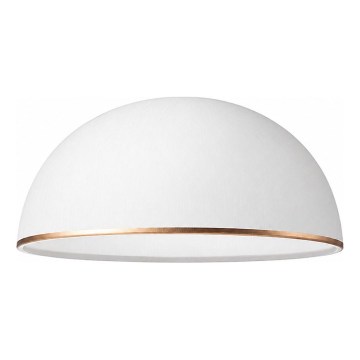 Nadomestno steklo za lestenec RETRO, ANTICO E27, premer 30 cm, belo/bronasto