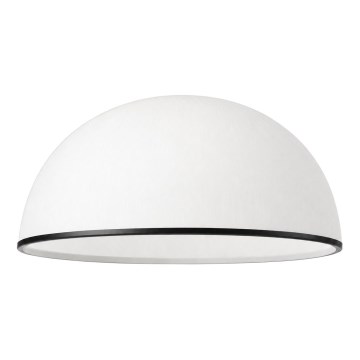 Nadomestno steklo za lestenec RETRO, ANTICO E27 premer 30 cm belo/črno