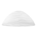 Nadomestno steklo za lestenec SFERA E27 130x290 mm bela
