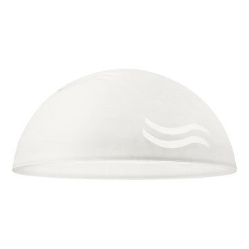 Nadomestno steklo za lestenec SFERA E27 140x300 mm bela