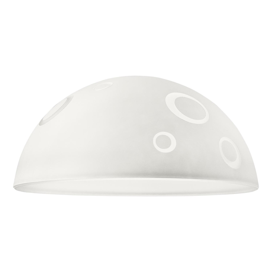 Nadomestno steklo za lestenec SFERA E27 140x300 mm bela