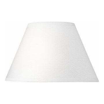 Nadomestno steklo za namizno svetilko JUTA E27 pr. 19 cm bela