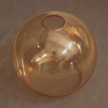 Nadomestno steklo za stensko svetilo in lestenec CUBUS E27, premer 18 cm, dimno bež