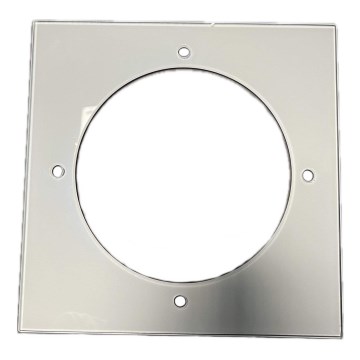 Nadomestno steklo za stropno svetilko 20x20 cm krem barva