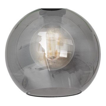 Nadomestno univerzalno steklo SOFIA E27, premer 20 cm, dimno črno