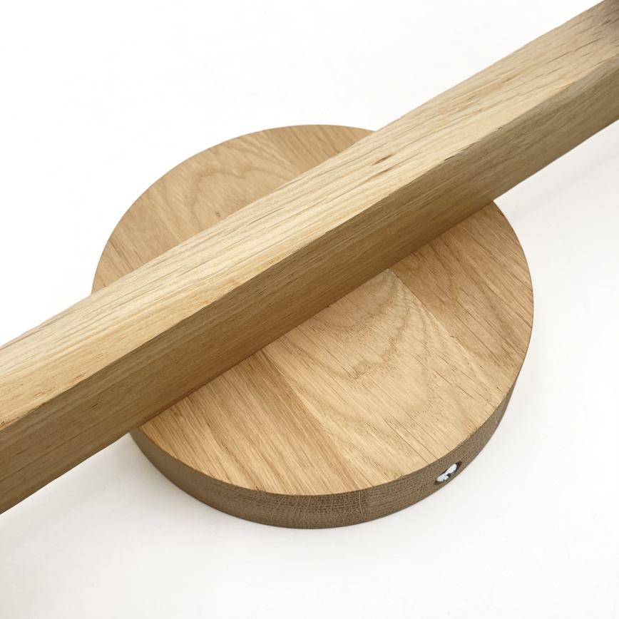 Nadometni lestenec ANTONIO 2xG9/5W/230V hrast/bela