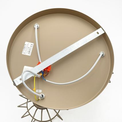 Nadometni lestenec AUDREY 3xE27/15W/230V, bež