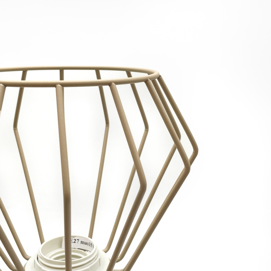 Nadometni lestenec AUDREY 3xE27/15W/230V, bež