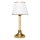 Namizna lampa AYD 1xE27/40W/230V bela/zlata