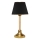 Namizna lampa AYD 1xE27/40W/230V črna/zlata
