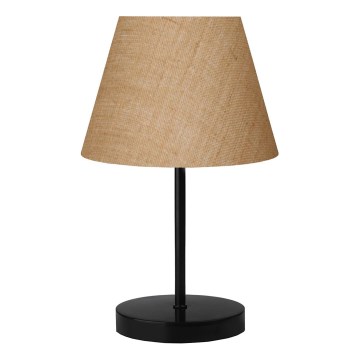 Namizna lampa AYD 1xE27/40W/230V rjava/črna