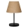 Namizna lampa AYD 1xE27/40W/230V rjava/črna