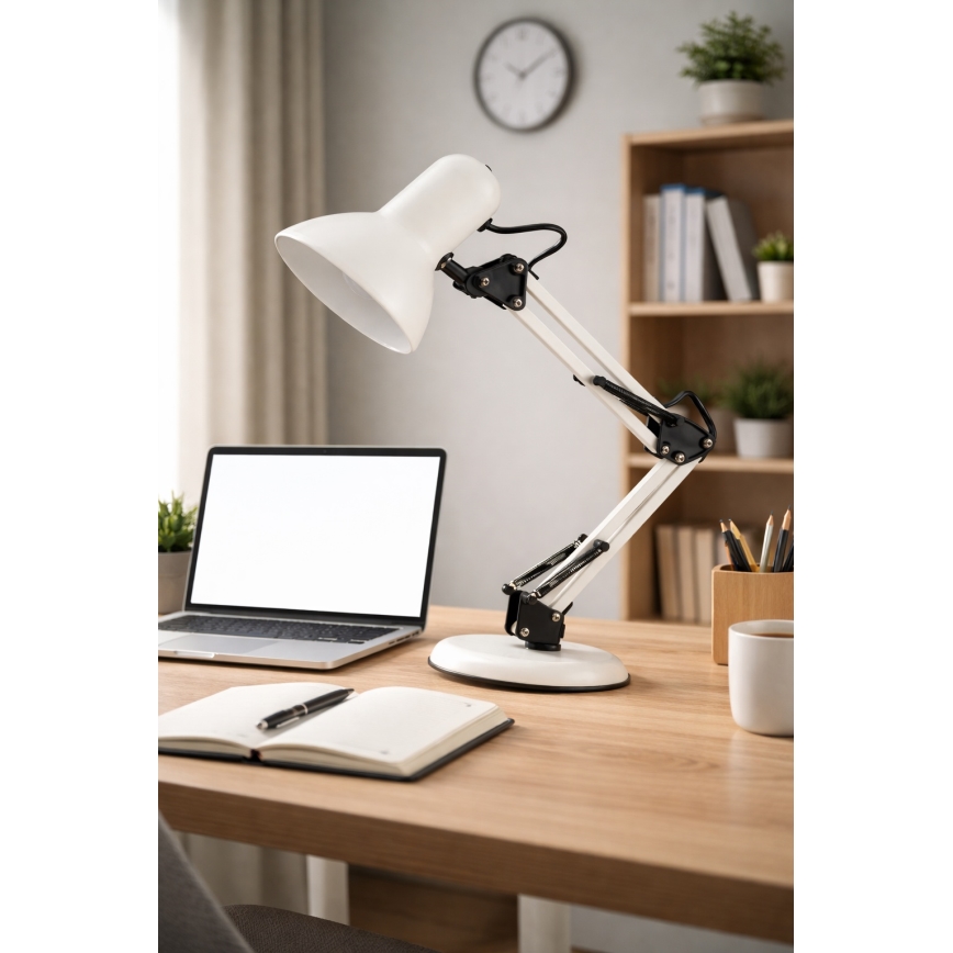 Namizna svetilka 1xE14/25W/230V bela