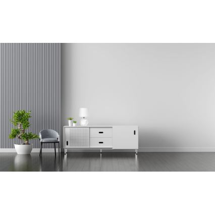 Namizna svetilka 1xE27/25W/230V bela